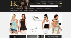 Desktop Screenshot of hk-boutique24.de